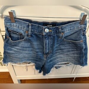 Medium Wash Denim Shorts